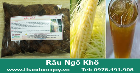 Râu ngô khô